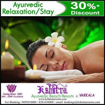Kshetra Ayurveda Beach Resorts Varkala Exterior foto